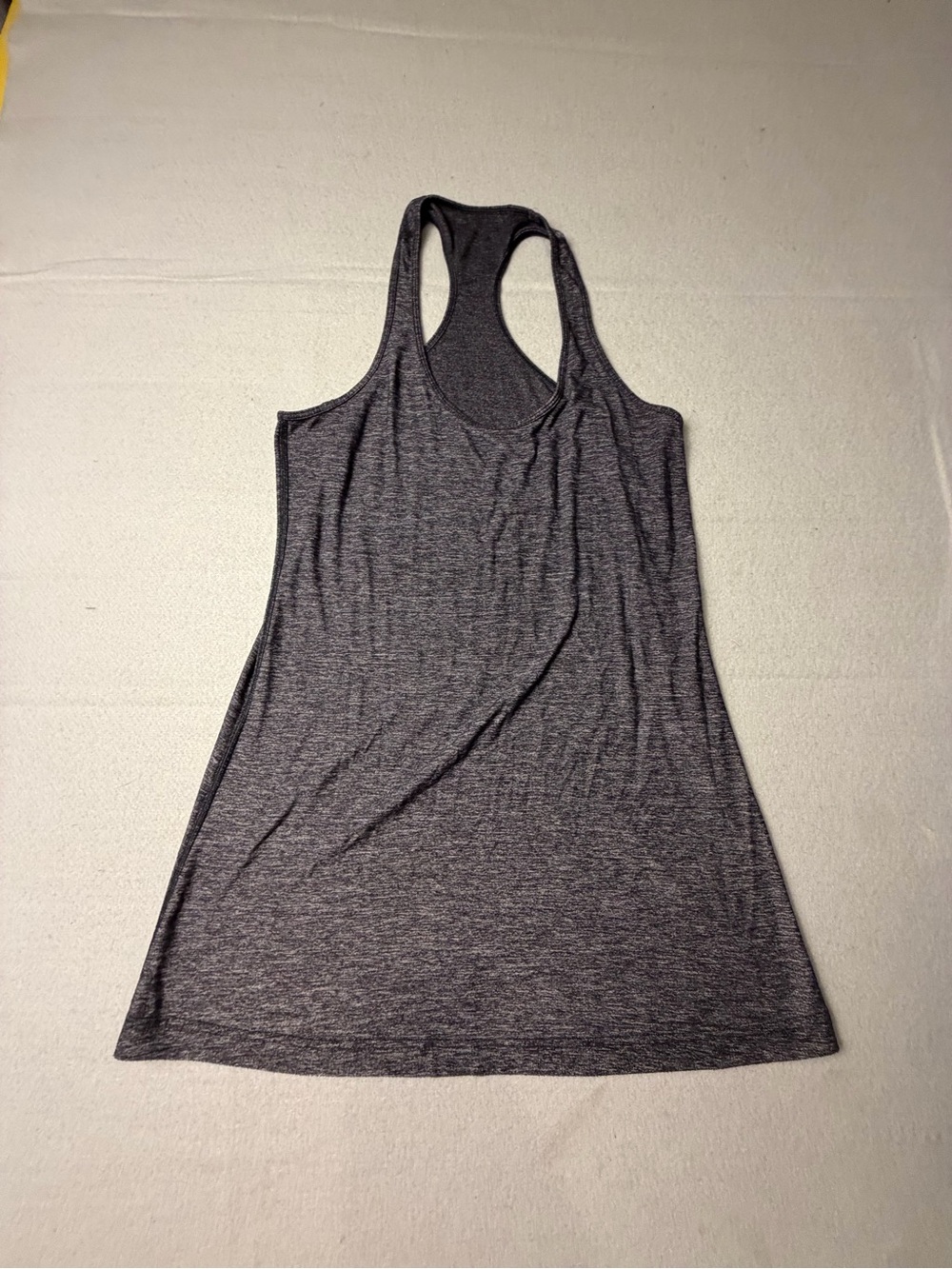 lululemon athletica Heathered Gray Racerback Tank